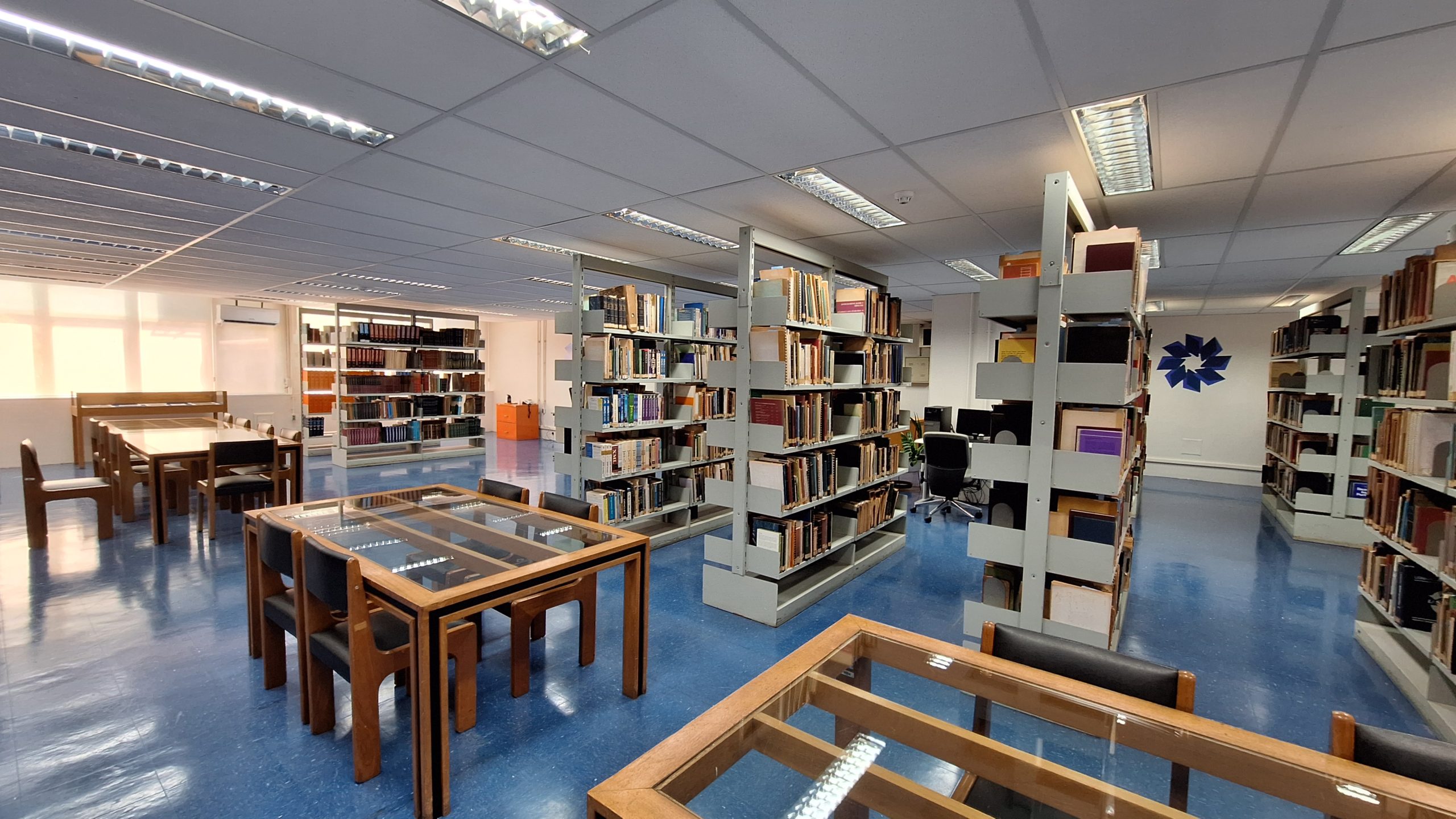Novo layout da biblioteca 
